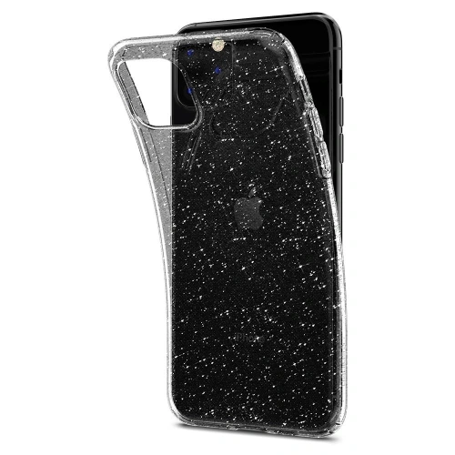 Etui Spigen Liquid Crystal Glitter Apple iPhone 11 Pro Max Crystal Quartz