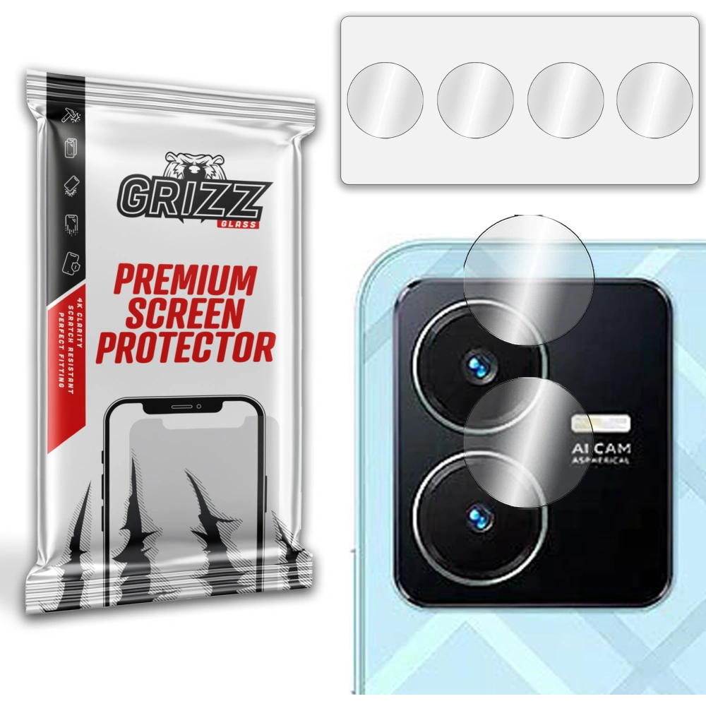 Hurtownia GSM - Sklo na aparát GrizzGlass HybridGlass Camera pro Vivo Y22 2022 - GRZ3263 - {ean13} - Hurt