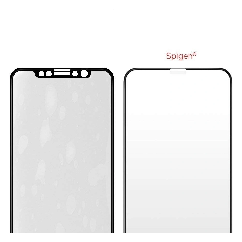 Hurtownia GSM - Spigen Sticlă temperată GLAS.tR TC 3D Full Cover Case Friendly iPhone 11 Pro/iPhone XS - SPN422BLK - {ean13} - Hurt