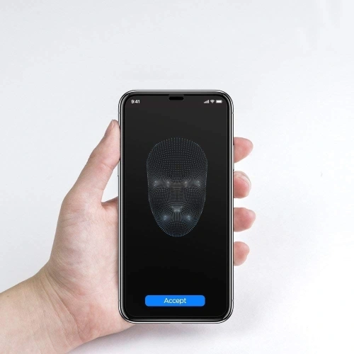 Szkło iPhone 11 Pro - Spigen GLAS.tR TC Case Friendly  - Home Screen