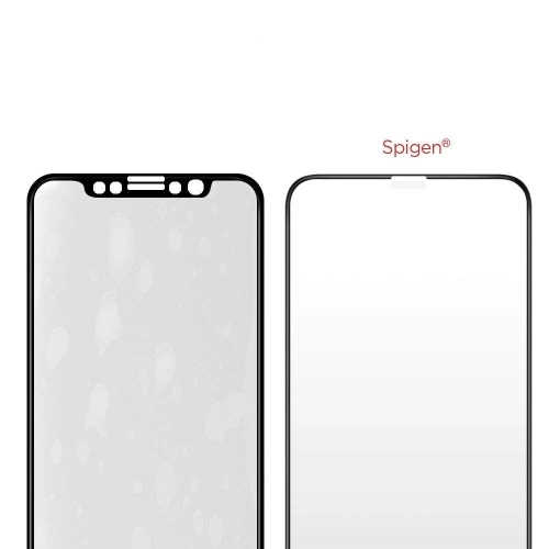 Szkło hartowane Spigen GLAS.tR TC 3D Full Cover Case Friendly iPhone 11/iPhone XR