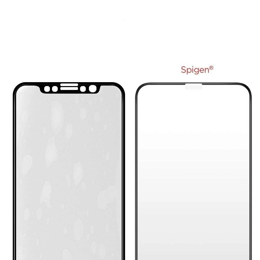 Hurtownia GSM - Tvrzené sklo Spigen GLAS.tR TC 3D Full Cover Case Friendly iPhone 11/iPhone XR - SPN423BLK - {ean13} - Hurt
