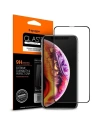 Hurtownia GSM - Szkło hartowane Spigen GLAS.tR TC 3D Full Cover Case Friendly iPhone 11 Pro Max/XS Max - SPN424BLK - {ean13} - Hurt