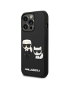 Hurtownia GSM - Etui Karl Lagerfeld KLHCP14L3DRKCK Apple iPhone 14 Pro černý/black hardcase Karl&Choupette Ikonik 3D - KLD1021 - {ean13} - Hurt