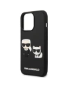 Hurtownia GSM - Etui Karl Lagerfeld KLHCP14L3DRKCK Apple iPhone 14 Pro černý/black hardcase Karl&Choupette Ikonik 3D - KLD1021 - {ean13} - Hurt