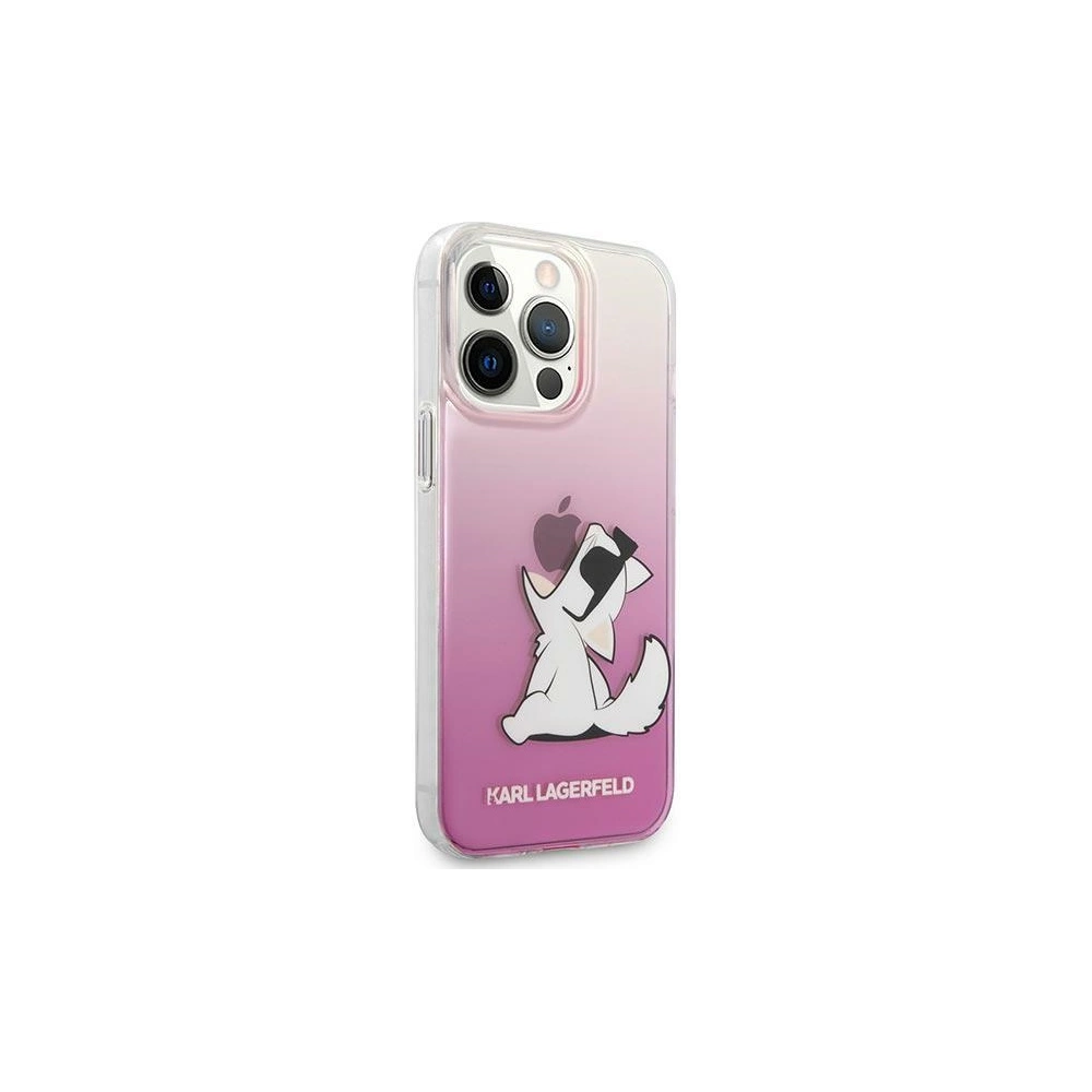 Hurtownia GSM - Etui Karl Lagerfeld KLHCP14LCFNRCPI Apple iPhone 14 Pro hardcase roz/roz Choupette Fun - KLD1023 - {ean13} - Hurt