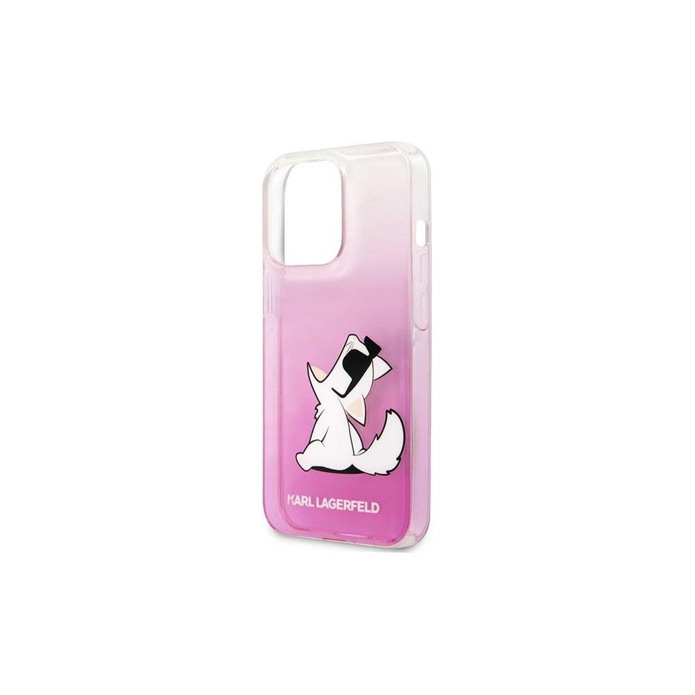 Hurtownia GSM - Etui Karl Lagerfeld KLHCP14LCFNRCPI Apple iPhone 14 Pro hardcase roz/roz Choupette Fun - KLD1023 - {ean13} - Hurt
