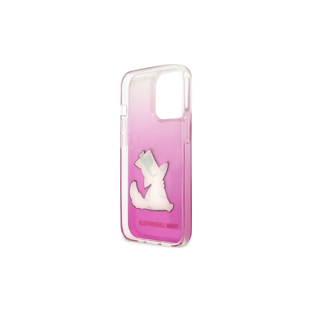 Hurtownia GSM - Etui Karl Lagerfeld KLHCP14LCFNRCPI Apple iPhone 14 Pro hardcase roz/roz Choupette Fun - KLD1023 - {ean13} - Hurt