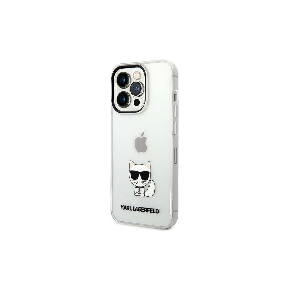 Hurtownia GSM - Etui Karl Lagerfeld KLHCP14LCTTR Apple iPhone 14 Pro hardcase transparent Choupette Body - KLD1024 - {ean13} - Hurt