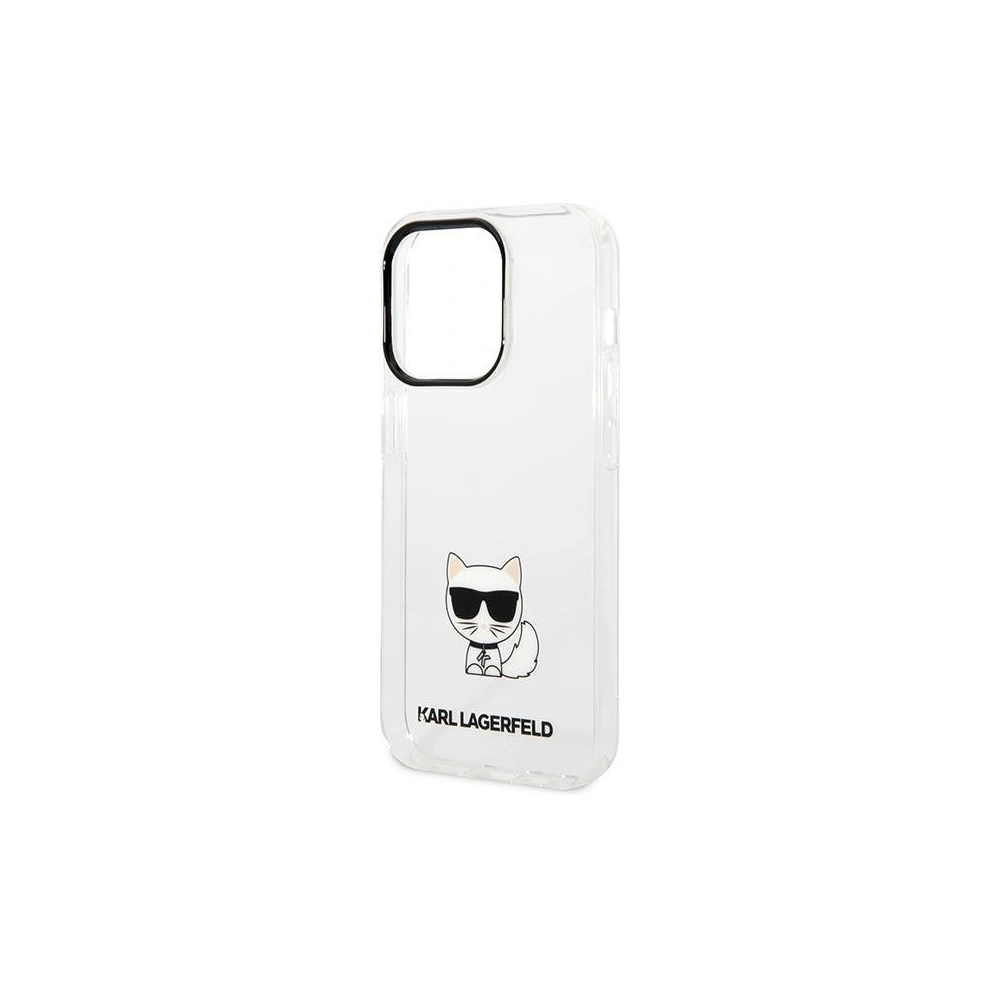 Hurtownia GSM - Etui Karl Lagerfeld KLHCP14LCTTR Apple iPhone 14 Pro hardcase transparent Choupette Body - KLD1024 - {ean13} - Hurt