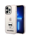 Etui Karl Lagerfeld KLHCP14LCTTRI Apple iPhone 14 Pro hardcase roz roz/pink Transparent Choupette Body