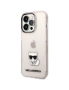 Hurtownia GSM - Etui Karl Lagerfeld KLHCP14LCTTRI Apple iPhone 14 Pro hardcase rózsaszín/pink Átlátszó Choupette Body - KLD1025 - {ean13} - Hurt