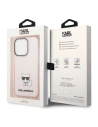 Hurtownia GSM - Etui Karl Lagerfeld KLHCP14LCTTRI Apple iPhone 14 Pro hardcase roz roz/pink Transparent Choupette Body - KLD1025 - {ean13} - Hurt