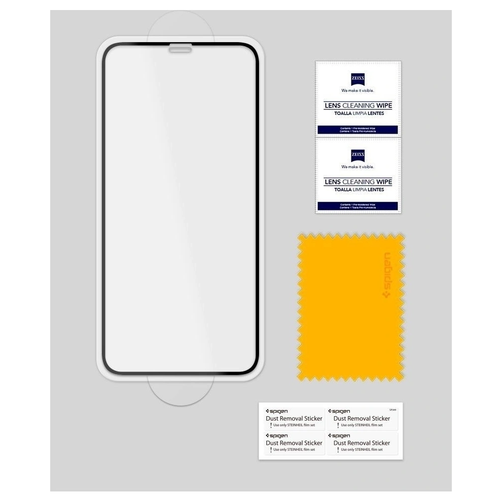 Hurtownia GSM - Tvrzené sklo Spigen GLAS.tR TC 3D Full Cover Case Friendly iPhone 11 Pro Max/XS Max - SPN424BLK - {ean13} - Hurt
