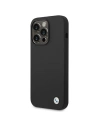 Hurtownia GSM - Etui BMW BMHCP14LSILBK Apple iPhone 14 Pro fekete/szürke Szilikon Fém Logó - BMW295 - {ean13} - Hurt