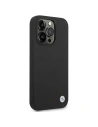 Hurtownia GSM - Etui BMW BMHCP14LSILBK Apple iPhone 14 Pro fekete/szürke Szilikon Fém Logó - BMW295 - {ean13} - Hurt