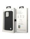 Hurtownia GSM - Etui BMW BMHCP14LSILBK Apple iPhone 14 Pro fekete/szürke Szilikon Fém Logó - BMW295 - {ean13} - Hurt