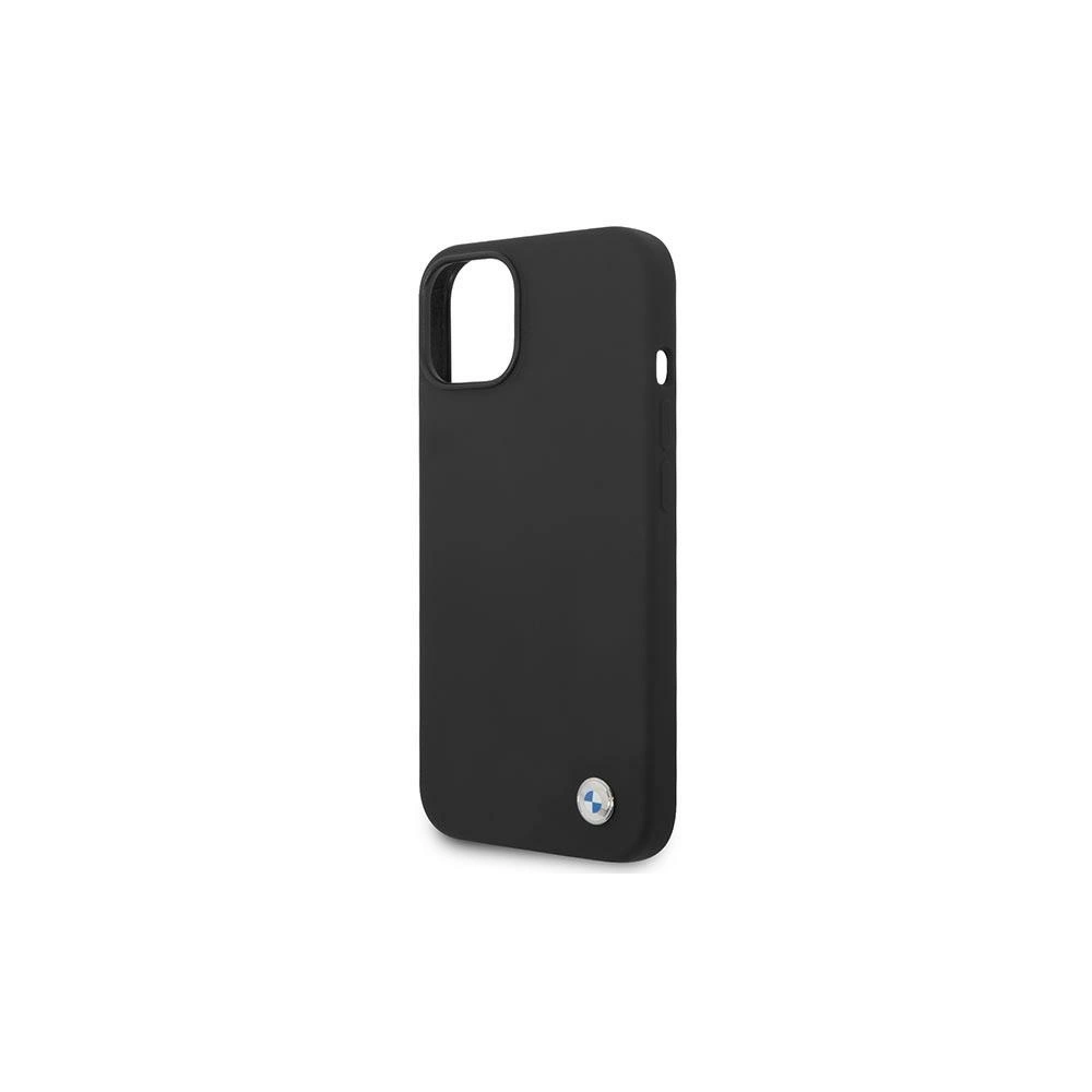 Hurtownia GSM - Etui BMW BMHCP14MSILBK Apple iPhone 14 Plus / 15 Plus fekete/Szilikon Fém Logó - BMW296 - {ean13} - Hurt