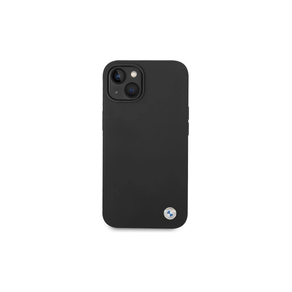 Hurtownia GSM - Case BMW BMHCP14SSILBK Apple iPhone 14 schwarz/black Silikon Metall-Logo - BMW297 - {ean13} - Hurt