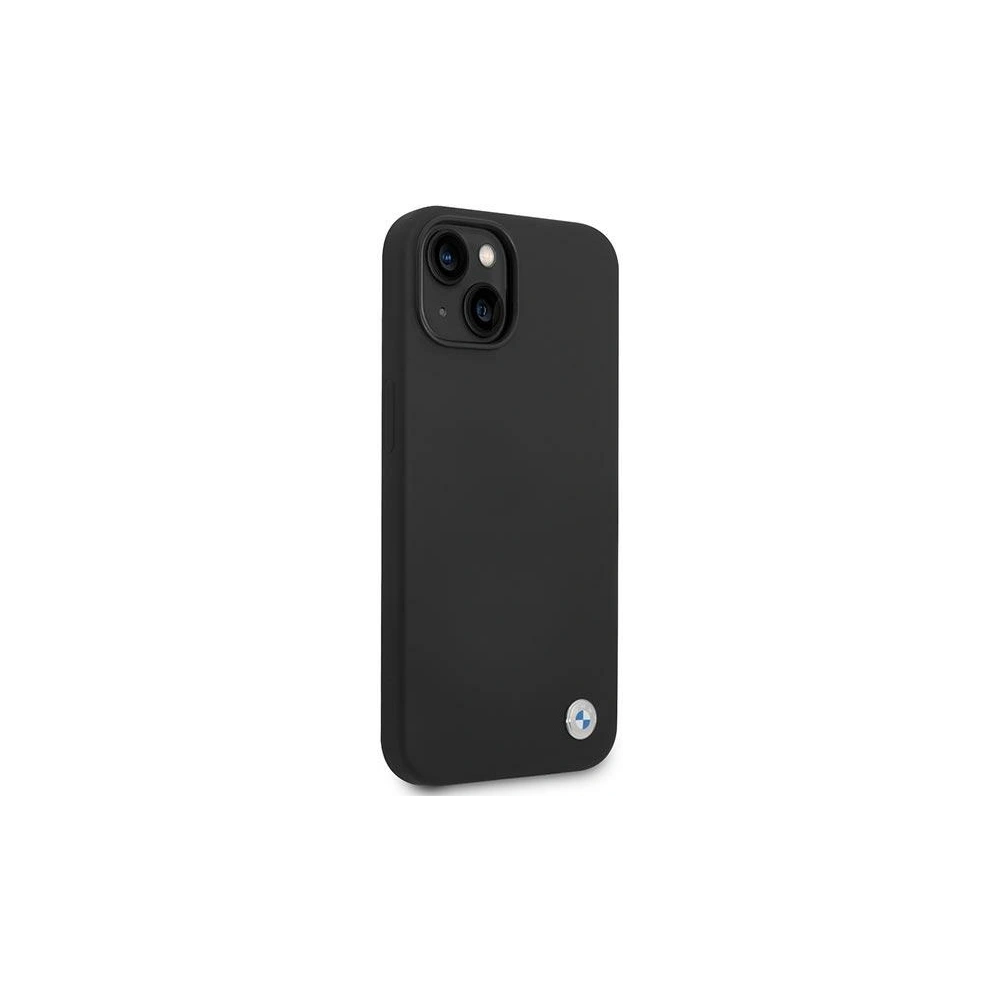 Hurtownia GSM - Case BMW BMHCP14SSILBK Apple iPhone 14 schwarz/black Silikon Metall-Logo - BMW297 - {ean13} - Hurt