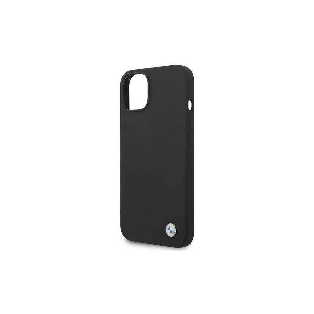 Hurtownia GSM - Etui BMW BMHCP14SSILBK Apple iPhone 14 černý/black Silicone Metal Logo - BMW297 - {ean13} - Hurt