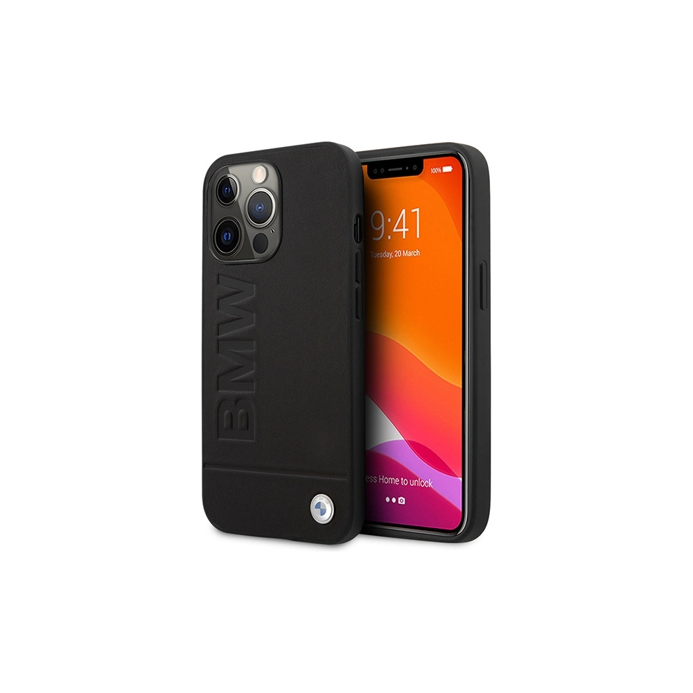 Hurtownia GSM - Case BMW BMHMP14XSLLBK Apple iPhone 14 Pro Max schwarz/black hardcase Signature Logo Imprint Magsafe - BMW299 - {ean13} - Hurt
