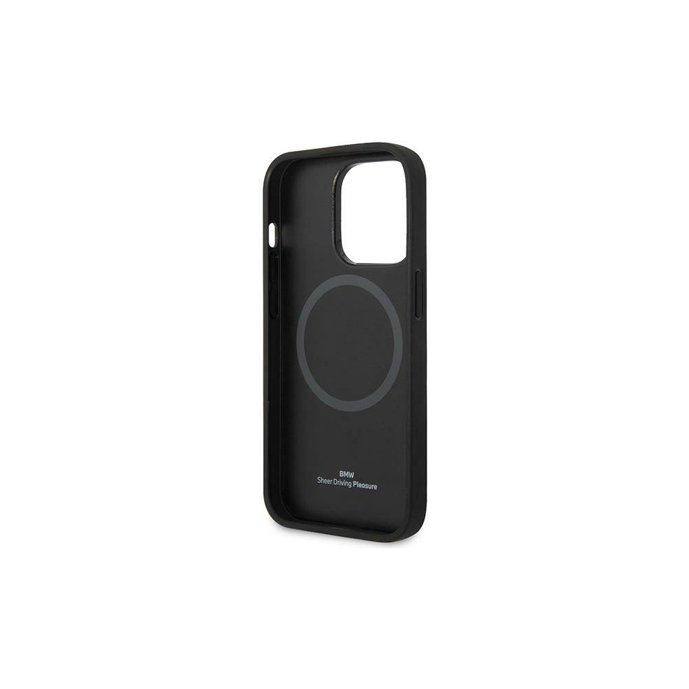 Hurtownia GSM - Case BMW BMHMP14XSLLBK Apple iPhone 14 Pro Max schwarz/black hardcase Signature Logo Imprint Magsafe - BMW299 - {ean13} - Hurt