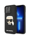 Etui Karl Lagerfeld KLHCP14LKH3DBK Apple iPhone 14 Pro negru/black hardcase 3D Rubber Karl`s Head