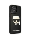 Hurtownia GSM - Etui Karl Lagerfeld KLHCP14LKH3DBK Apple iPhone 14 Pro fekete/black hardcase 3D Gumis Karl feje - KLD1026 - {ean13} - Hurt
