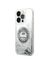 Hurtownia GSM - Etui Karl Lagerfeld KLHCP14LLCRSGRS Apple iPhone 14 Pro stříbrný/silver hardcase Liquid Glitter RSG - KLD1027 - {ean13} - Hurt