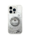 Hurtownia GSM - Etui Karl Lagerfeld KLHCP14LLCRSGRS Apple iPhone 14 Pro argintiu/silver hardcase Liquid Glitter RSG - KLD1027 - {ean13} - Hurt