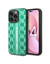 Etui Karl Lagerfeld KLHCP14LPGKLSKN Apple iPhone 14 Pro hardcase zielony/green Monogram Stripe