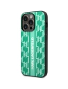 Hurtownia GSM - Etui Karl Lagerfeld KLHCP14LPGKLSKN Apple iPhone 14 Pro hardcase zelený/green Monogram Stripe - KLD1029 - {ean13} - Hurt