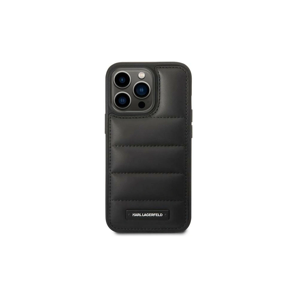 Hurtownia GSM - Etui Karl Lagerfeld KLHCP14LPSQAK Apple iPhone 14 Pro hardcase černý/black Puffy Elongated Logo - KLD1030 - {ean13} - Hurt