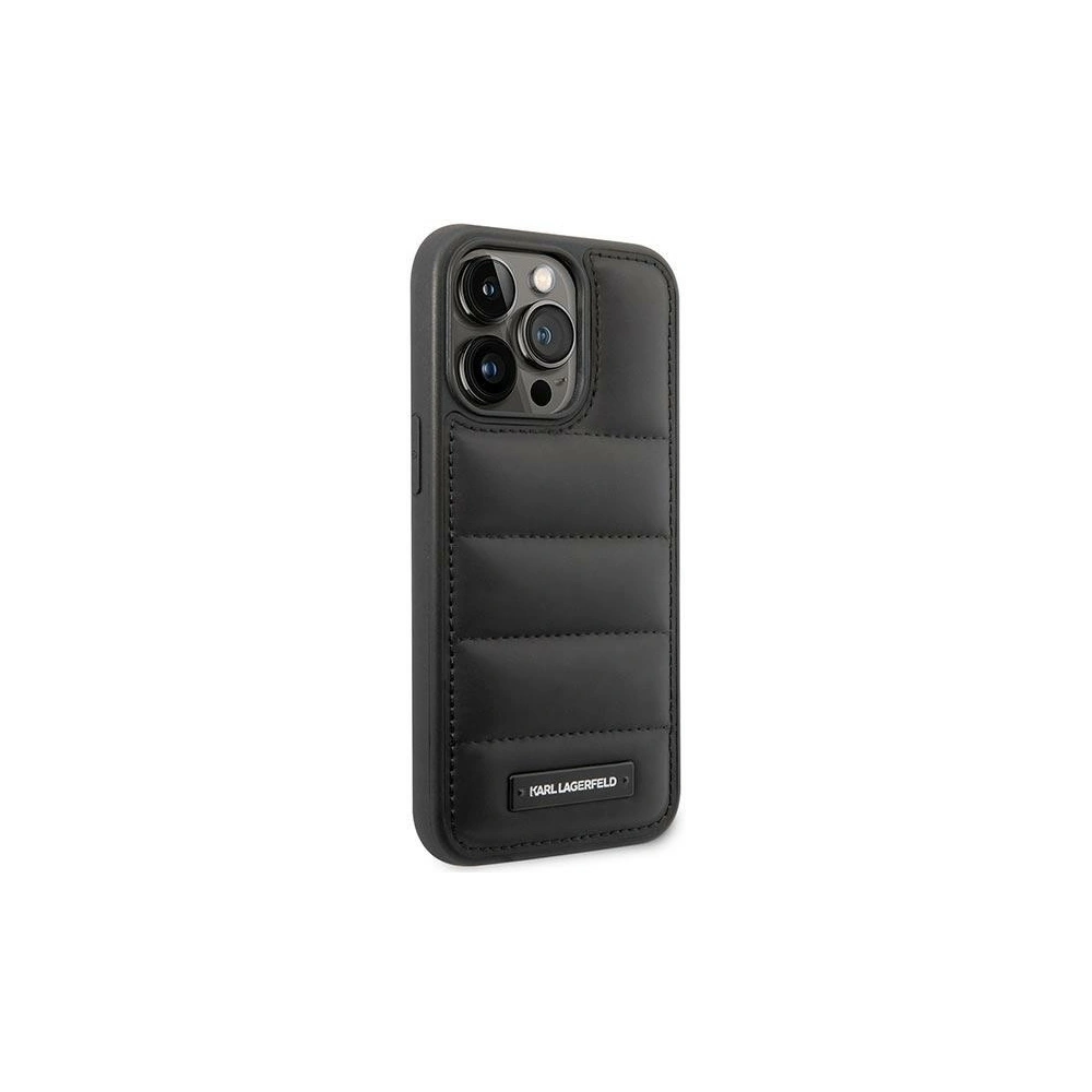 Hurtownia GSM - Etui Karl Lagerfeld KLHCP14LPSQAK Apple iPhone 14 Pro hardcase černý/black Puffy Elongated Logo - KLD1030 - {ean13} - Hurt