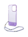 Hurtownia GSM - Etui Guess GUHCP14LHGCOHU Apple iPhone 14 Pro fioletowy/purple hardcase Translucent Pearl Strap - GUE1964 - {ean13} - Hurt