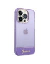Hurtownia GSM - Etui Guess GUHCP14LHGCOU Apple iPhone 14 Pro fialový/purple hardcase Translucent - GUE1967 - {ean13} - Hurt