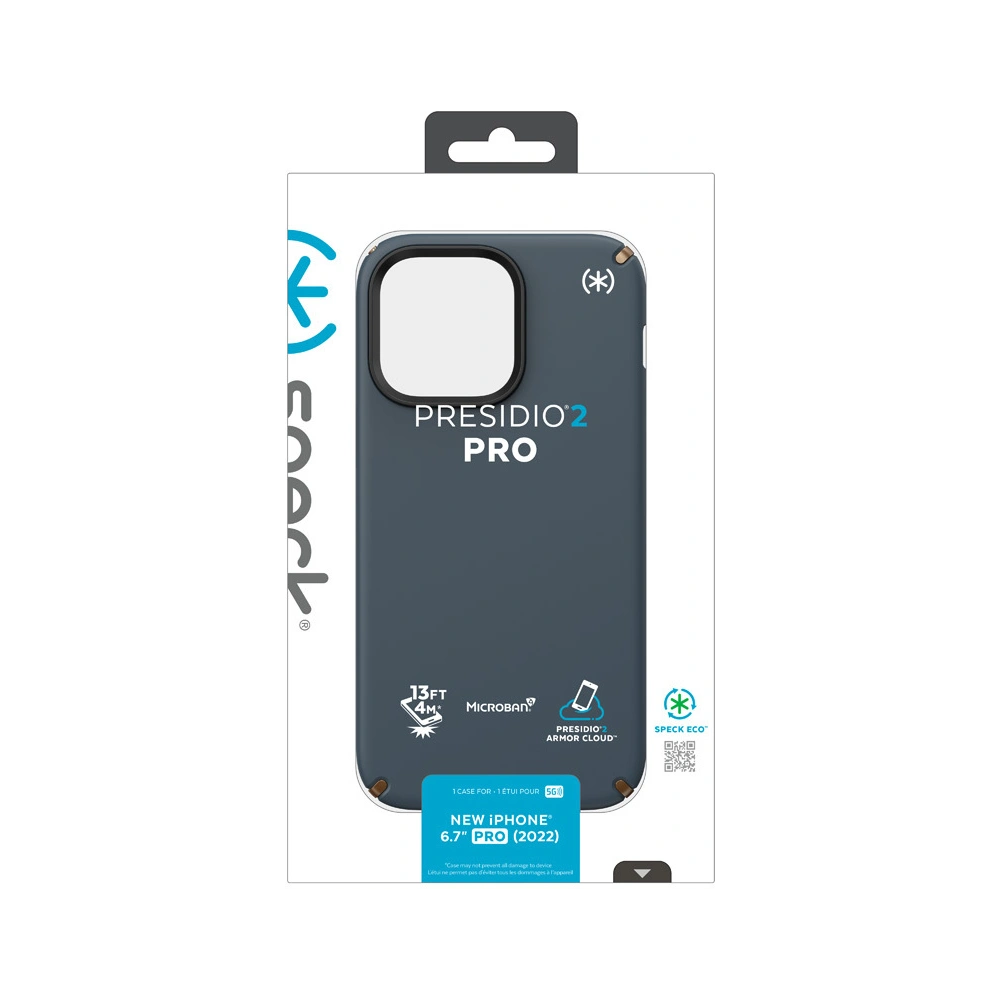 Wholesale Speck Presidio2 Pro MICROBAN Apple iPhone 14 Pro Max (Charcoal / Cool Bronze / Slate) - SPK352 - {ean13} - Hurt