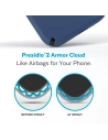 Wholesale Speck Presidio2 Pro MICROBAN Apple iPhone 14 Pro Max (Coastal Blue / Black / White) - SPK353 - {ean13} - Hurt