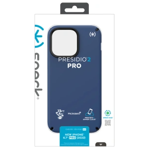 Hurtownia GSM - Etui Speck Presidio2 Pro MICROBAN Apple iPhone 14 Pro Max (Pobřežní modrá / Černá / Bílá) - SPK353 - {ean13} - Hurt