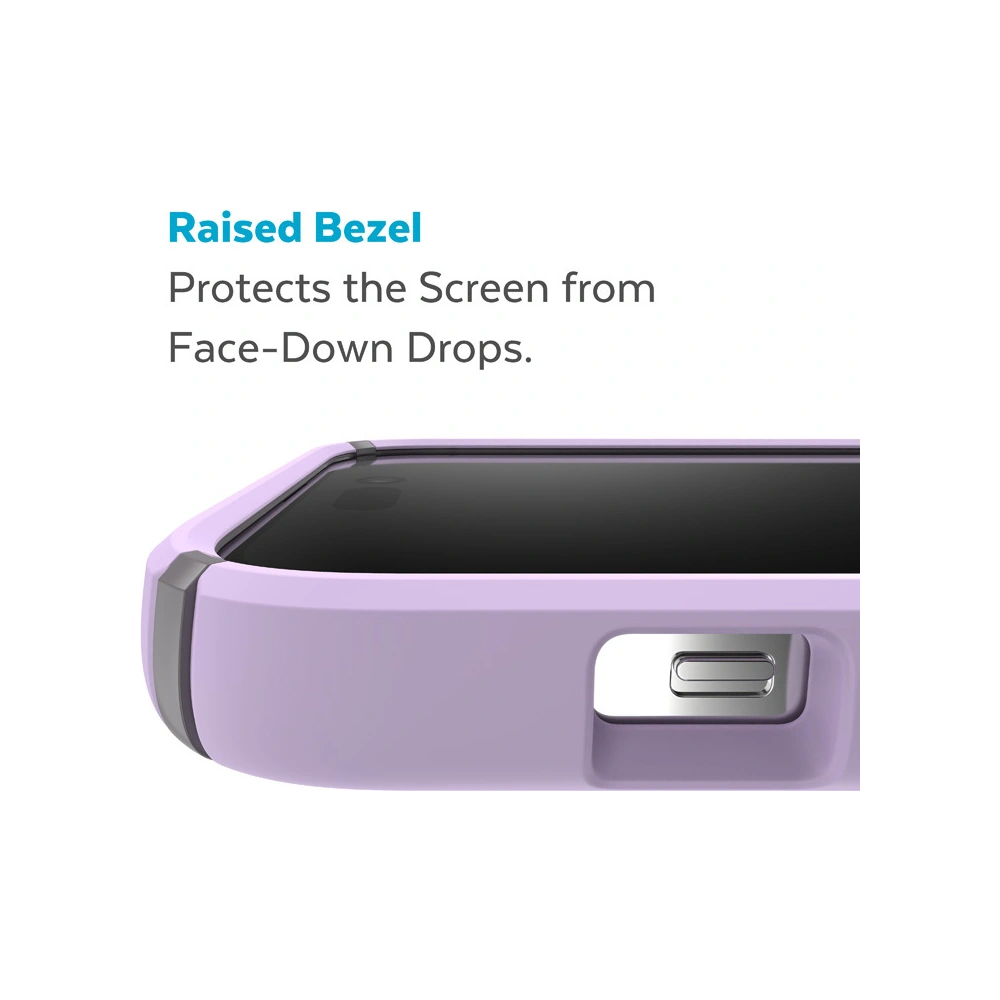 Wholesale Speck Presidio2 Pro MICROBAN Apple iPhone 14 Pro Max (Spring Purple / Cloudygrey / White) - SPK354 - {ean13} - Hurt