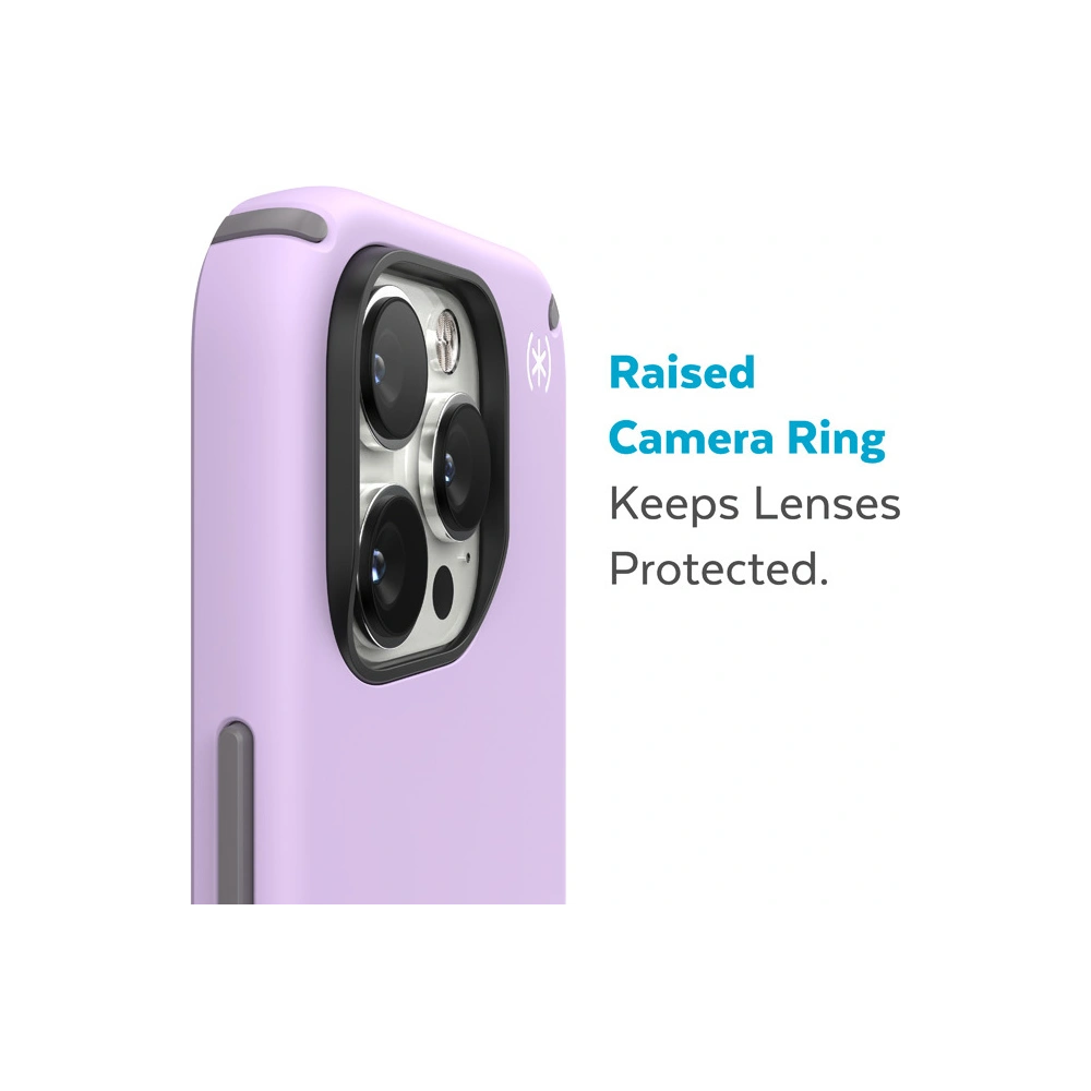 Wholesale Speck Presidio2 Pro MICROBAN Apple iPhone 14 Pro Max (Spring Purple / Cloudygrey / White) - SPK354 - {ean13} - Hurt