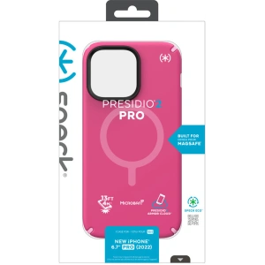 Hurtownia GSM - Etui Speck Presidio2 Pro MagSafe MICROBAN Apple iPhone 14 Pro Max (Digitalpink / Blossompink / Bílá) - SPK356 - {ean13} - Hurt