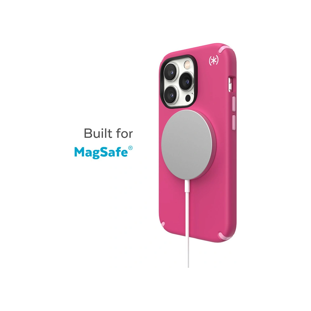 Hurtownia GSM - Case Speck Presidio2 Pro MagSafe MICROBAN Apple iPhone 14 Pro Max (Digitalpink / Blossompink / Weiß) - SPK356 - {ean13} - Hurt