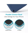 Hurtownia GSM - Etui Speck Presidio2 Grip MICROBAN Apple iPhone 14 Pro Max (Tengerparti kék / Fekete / Fehér) - SPK361 - {ean13} - Hurt