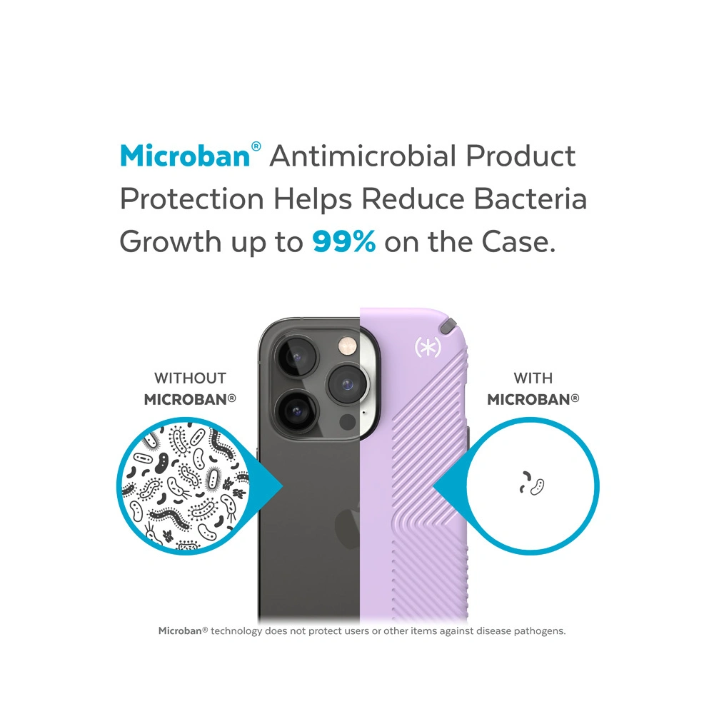 Wholesale Speck Presidio2 Grip MICROBAN Apple iPhone 14 Pro Max (Spring Purple / Cloudygrey / White) - SPK362 - {ean13} - Hurt