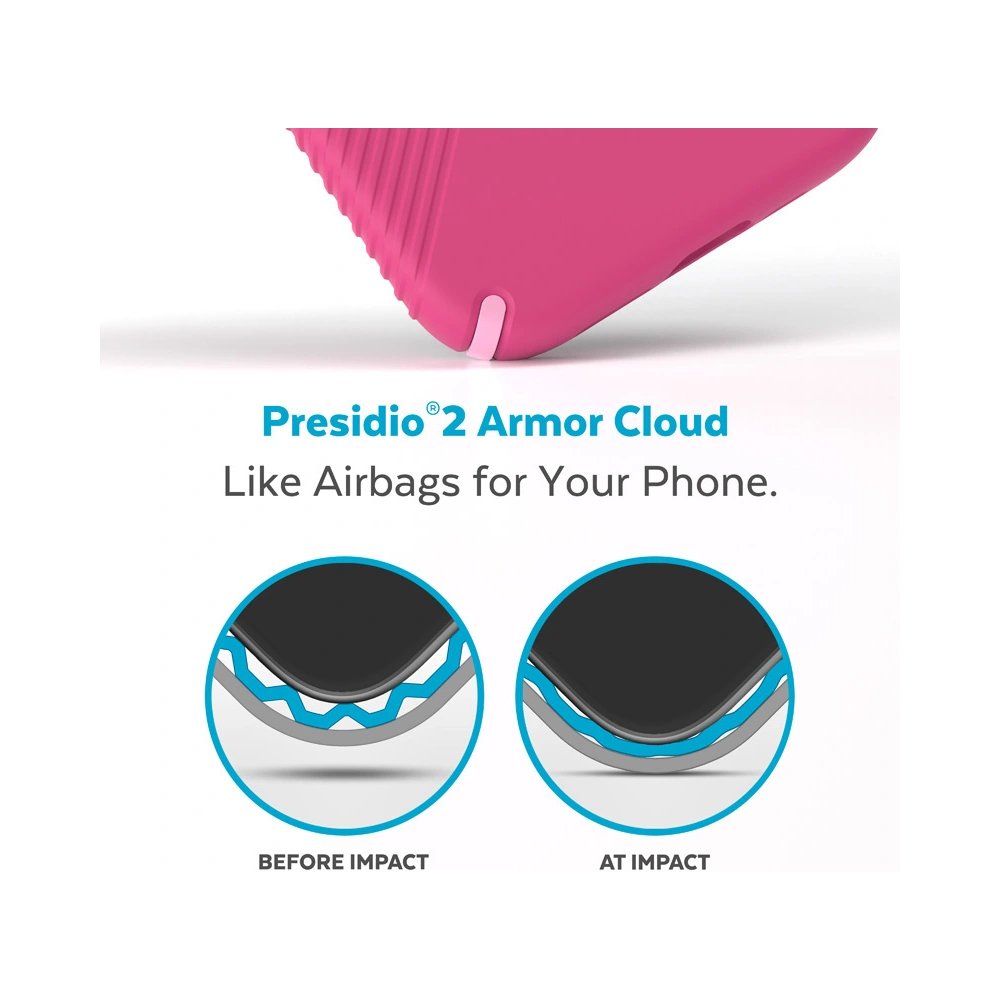 Wholesale Speck Presidio2 Grip MagSafe MICROBAN Apple iPhone 14 Pro Max (Digitalpink / Blossompink / White) - SPK364 - {ean13} - Hurt