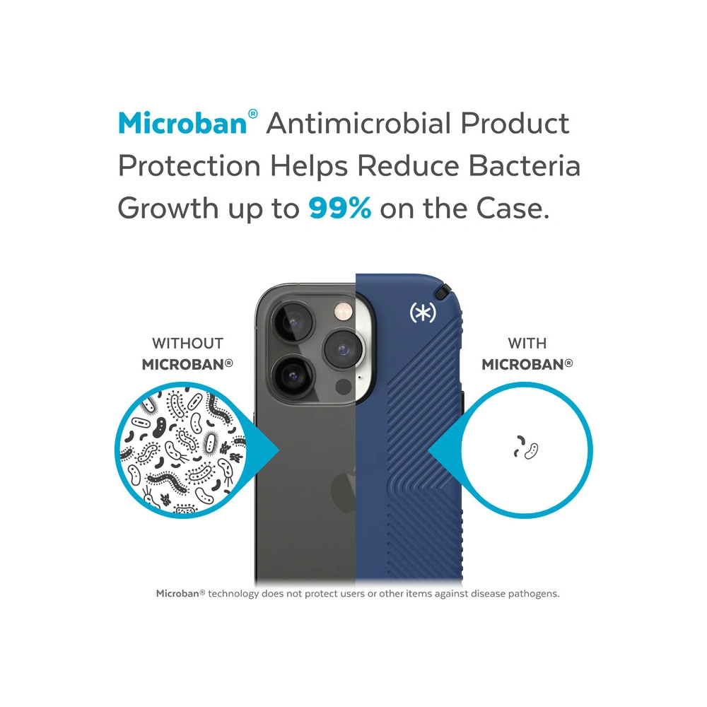 Wholesale Speck Presidio2 Grip MagSafe MICROBAN Apple iPhone 14 Pro Max (Coastal Blue / Black / White) - SPK365 - {ean13} - Hurt