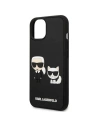 Hurtownia GSM - Case Karl Lagerfeld KLHCP14M3DRKCK Apple iPhone 14 Plus / 15 Plus schwarz/hardcase Karl&Choupette Ikonik 3D - KLD1033 - {ean13} - Hurt