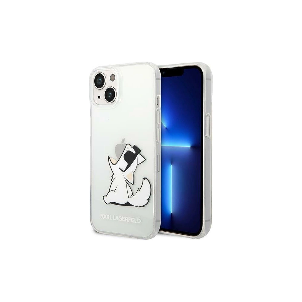 Hurtownia GSM - Case Karl Lagerfeld KLHCP14MCFNRC Apple iPhone 14 Plus / 15 Plus Hardcase transparent Choupette Fun - KLD1034 - {ean13} - Hurt